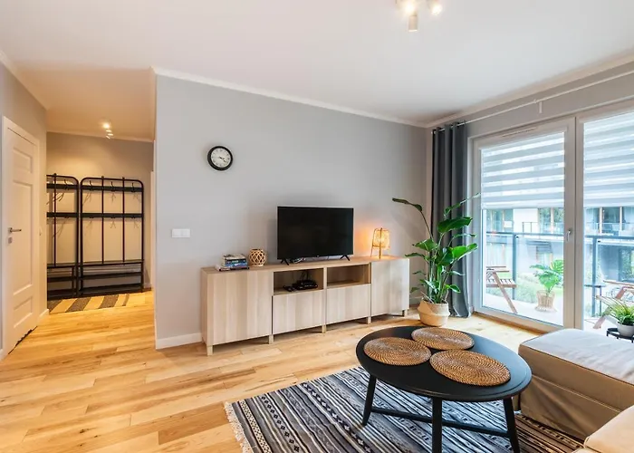 Komfortowy Apartament Z Parkingiem